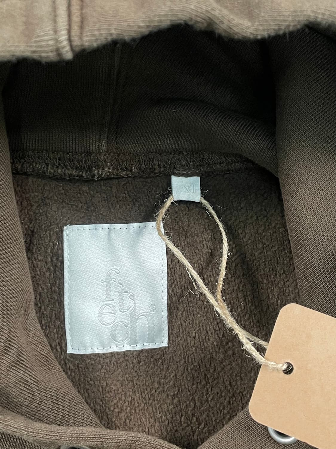 페치 브라운 스웻후드 상품이미지5