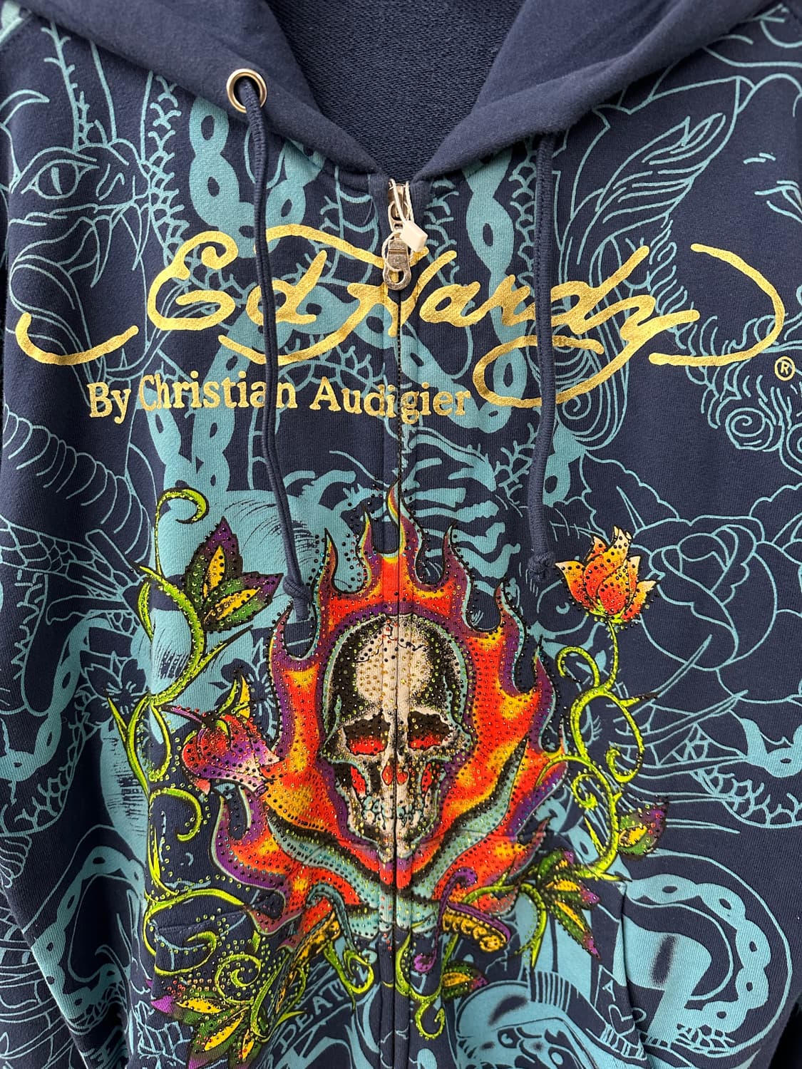 에드 하디) 후드집업 M 상품이미지2