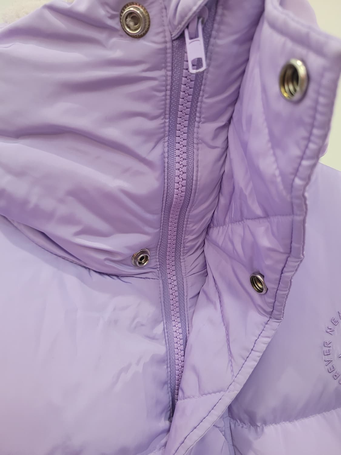 니어앤디어 라벤더 덕다운 숏 패딩 점퍼 프리사이즈 상품이미지6