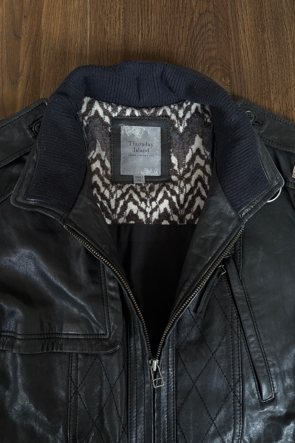 Thursday Island Leather Jacket  상품이미지6