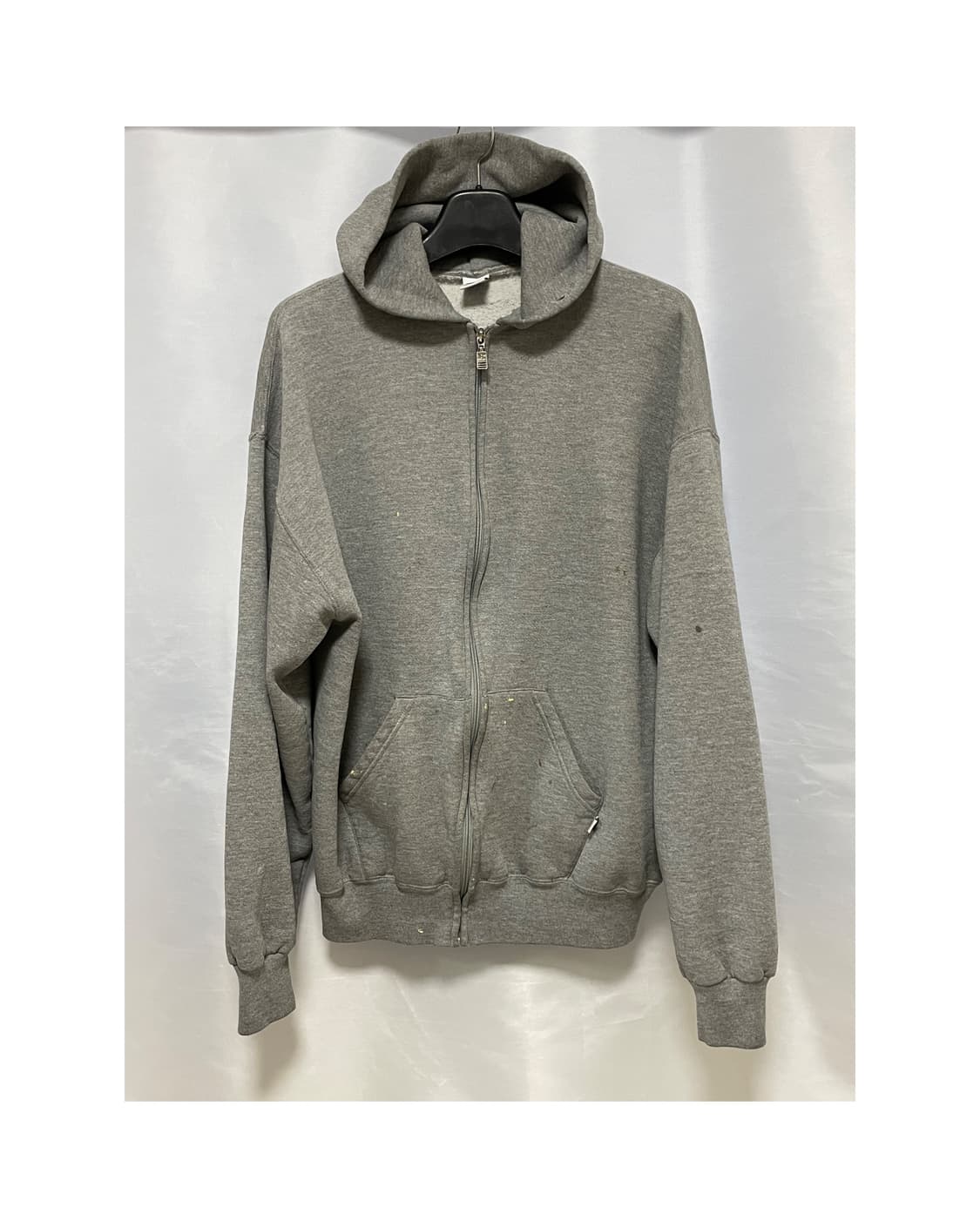 [D.O Vtg] 90s 러셀 50/50 후드 집업 그레이(XL) 상품이미지1