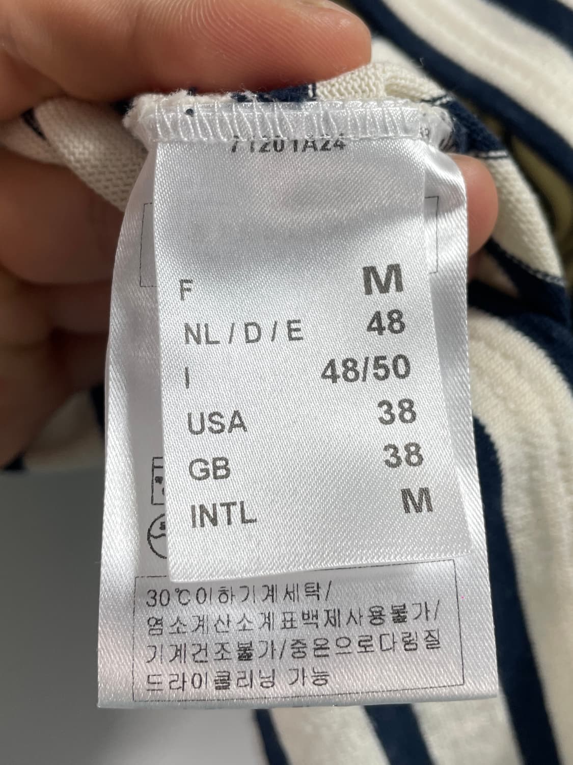 세인트제임스 스트라이프 롱슬리브 긴팔티 (on.338) 상품이미지6