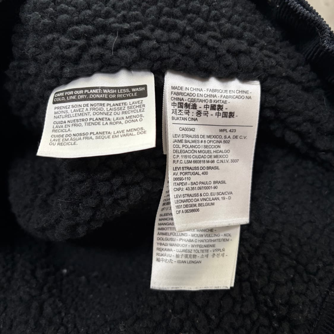 리바이스 블랙 골덴 자켓[1928] 상품이미지7