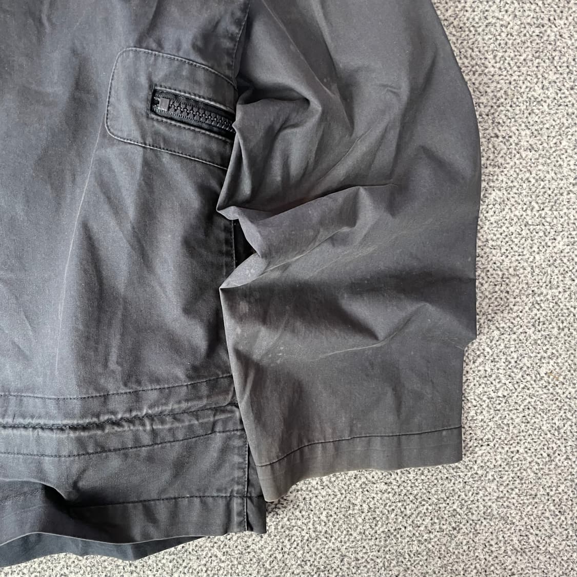 버버리 후드 코트 블랙 상품이미지5