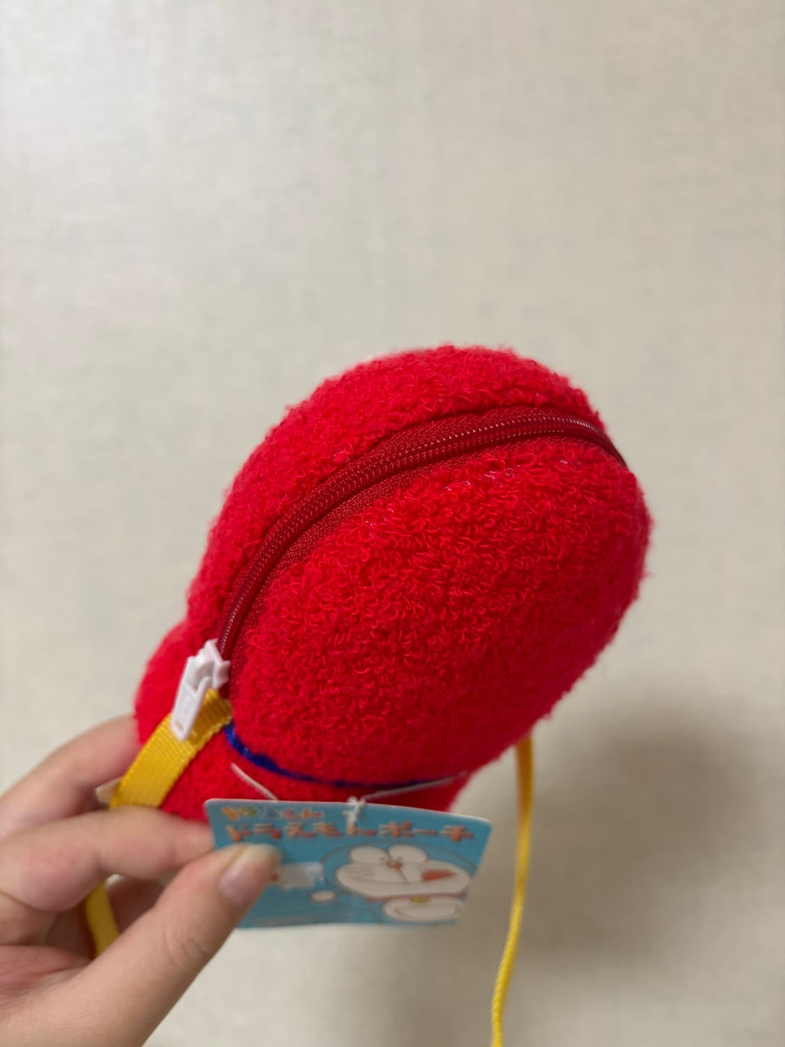 고전 빈티지 빨간 도라에몽 빨몽이 파우치 가방 인형 상품이미지3