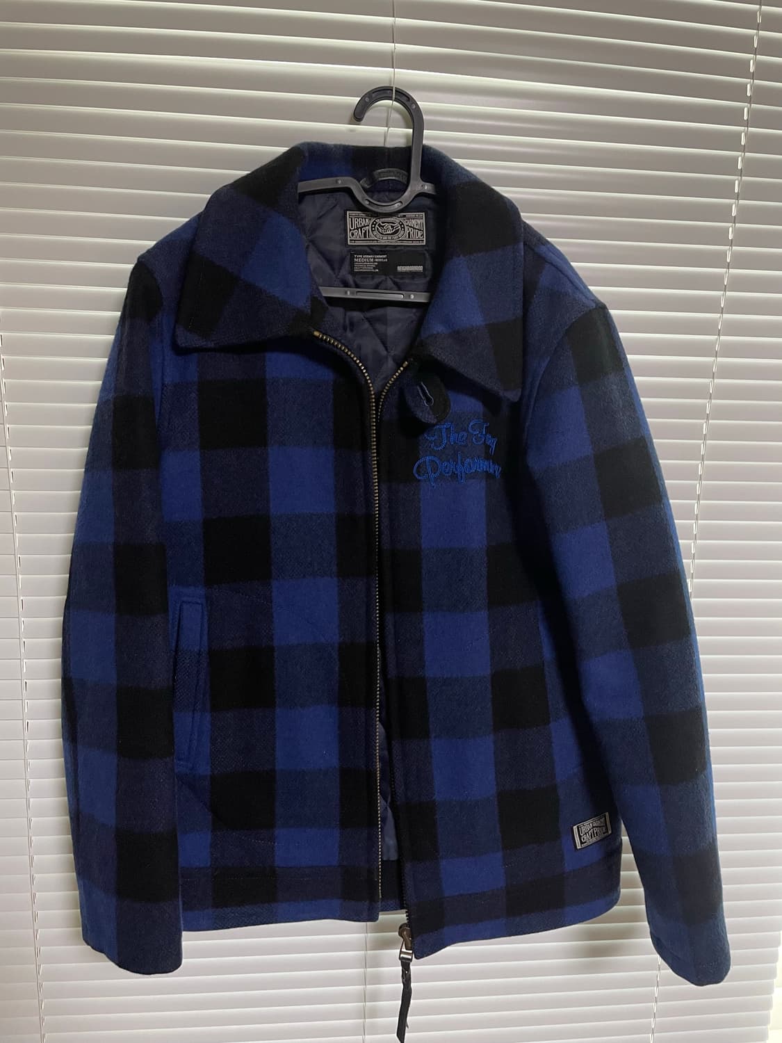 네이버후드 모직 자켓 상품이미지1