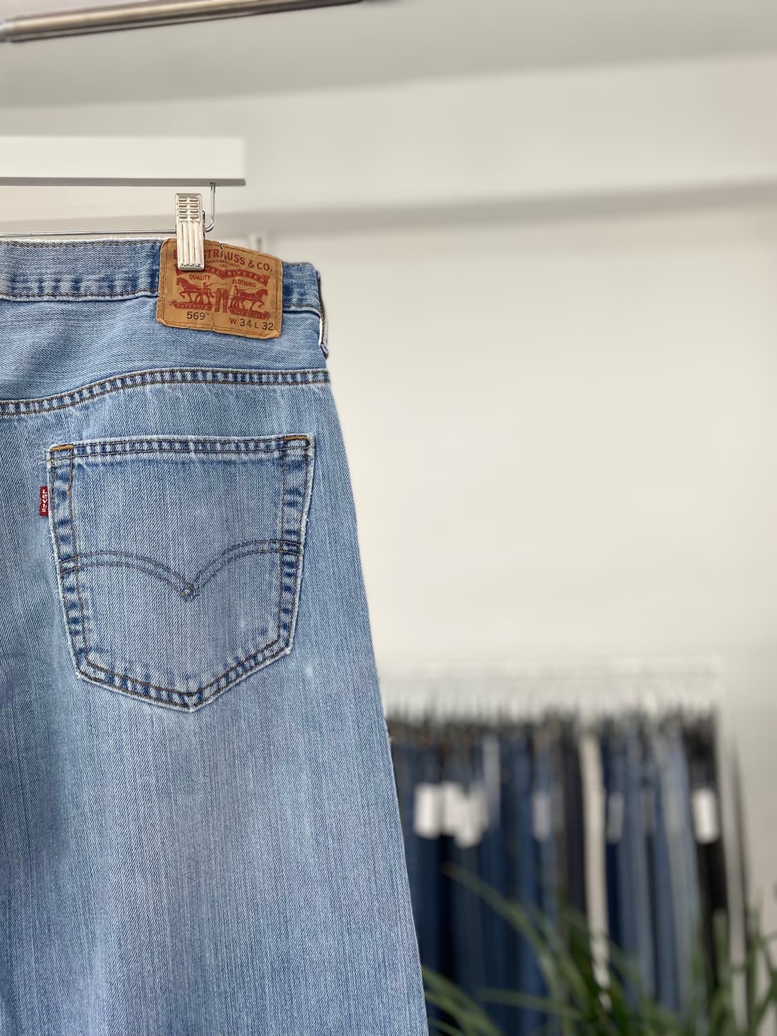 리바이스569 Loose Fit 00s 34사이즈 a5556 상품이미지6