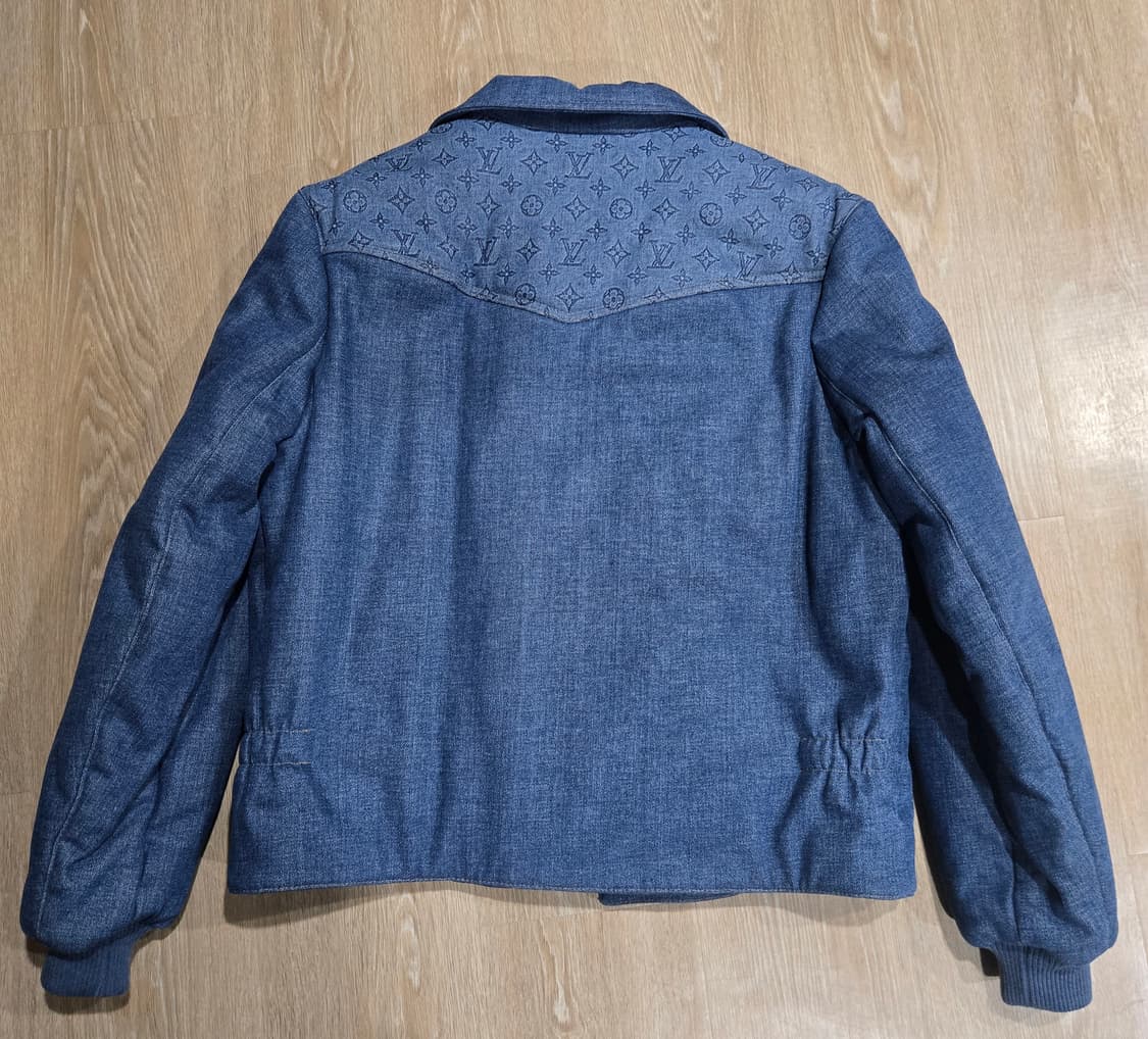 루이비통 모노그램 데님 패딩 자켓 상품이미지4