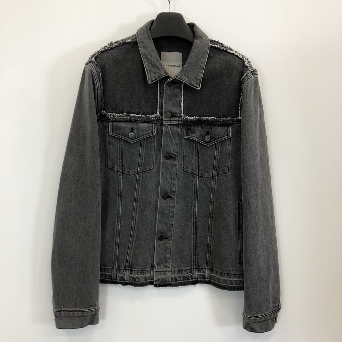 솔리드옴므 그레이 데님자켓 52  상품이미지1
