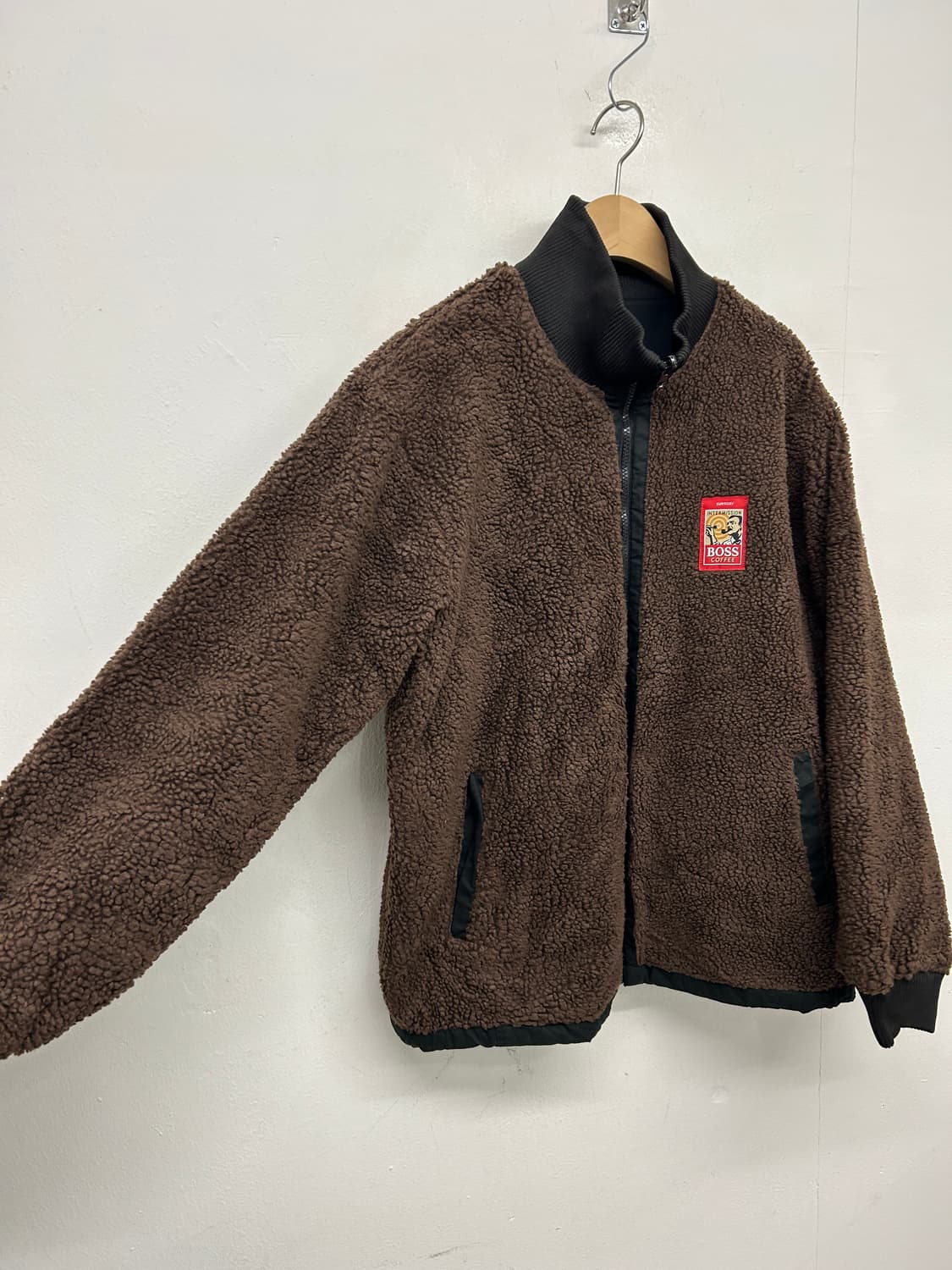 빈티지 산토리 보스커피 리버시블 자켓 상품이미지4