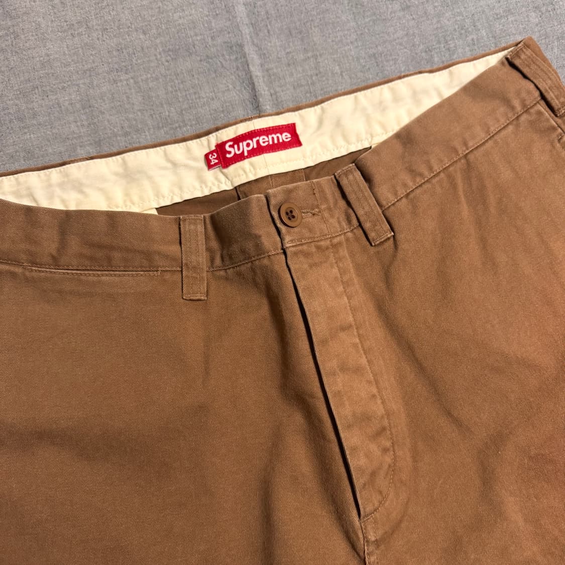 [34] 슈프림 브라운 치노 핀업걸 상품이미지4