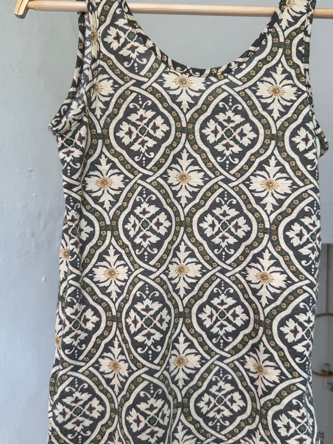 에스닉 패턴 레이어드 나시 상품이미지6