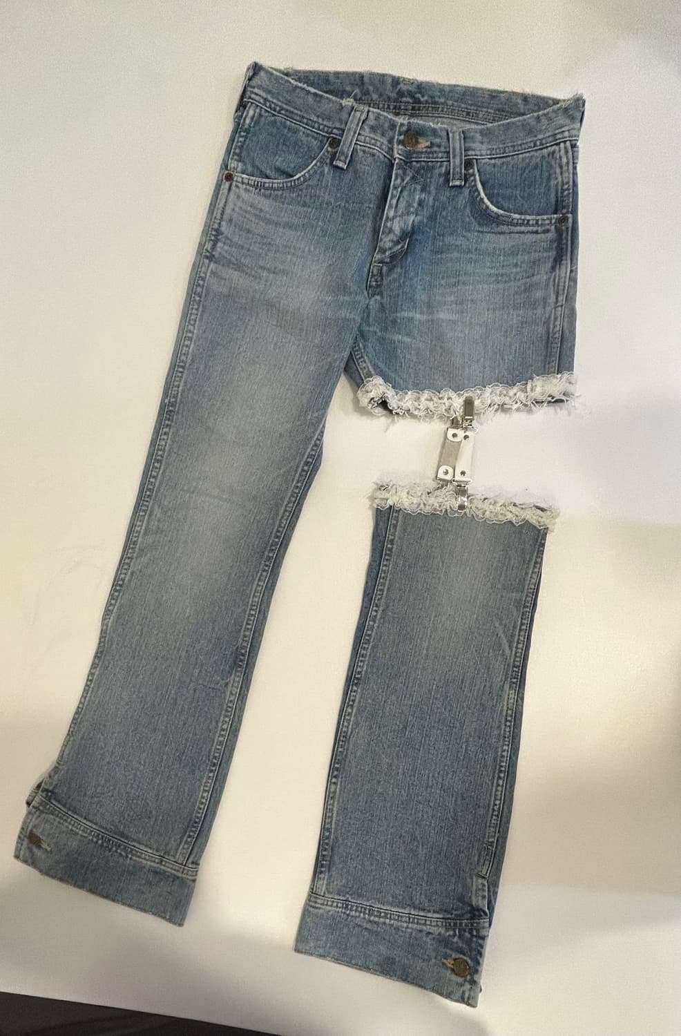 (희귀)Lee 가터벨트팬츠 더미스테리어스호텔 상품이미지5