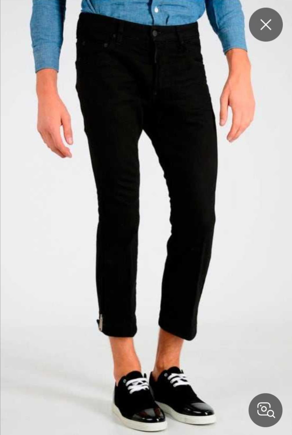 디스퀘어드2 바이커 스키니진 데님 팬츠지퍼슬립 48 상품이미지2