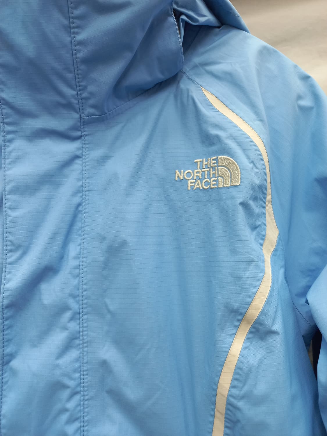 노스페이스 여성 바람막이 XS (90) 스카이블루 상품이미지1