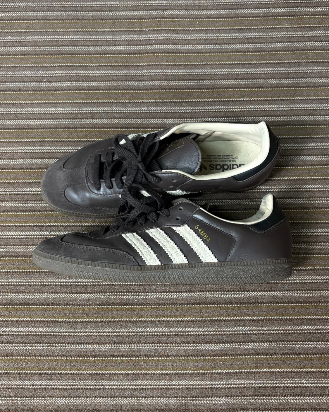 아디다스 삼바 OG 다크 브라운 클레이 브라운 (280) 상품이미지2