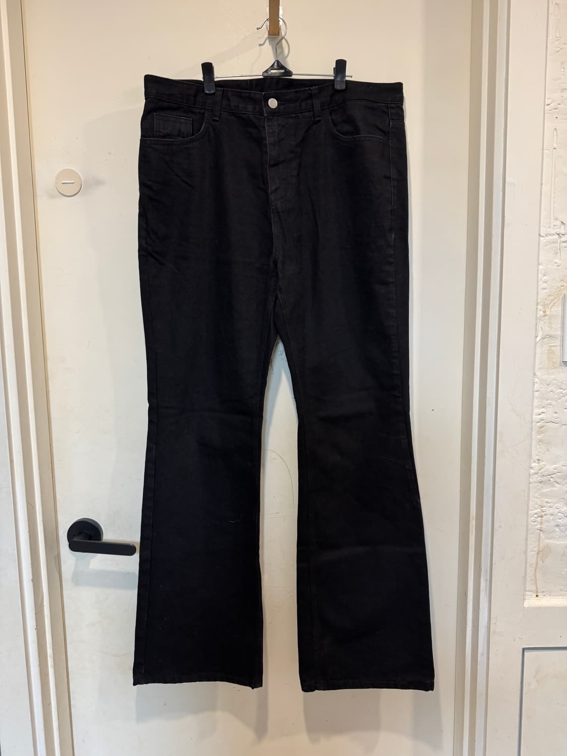 펀치드렁크파티즈 Flare Jean (PITCH BLACK) 상품이미지4