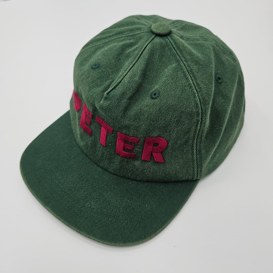 MY NAME IS PETER 5-PANEL CAP - GREEN 상품이미지3