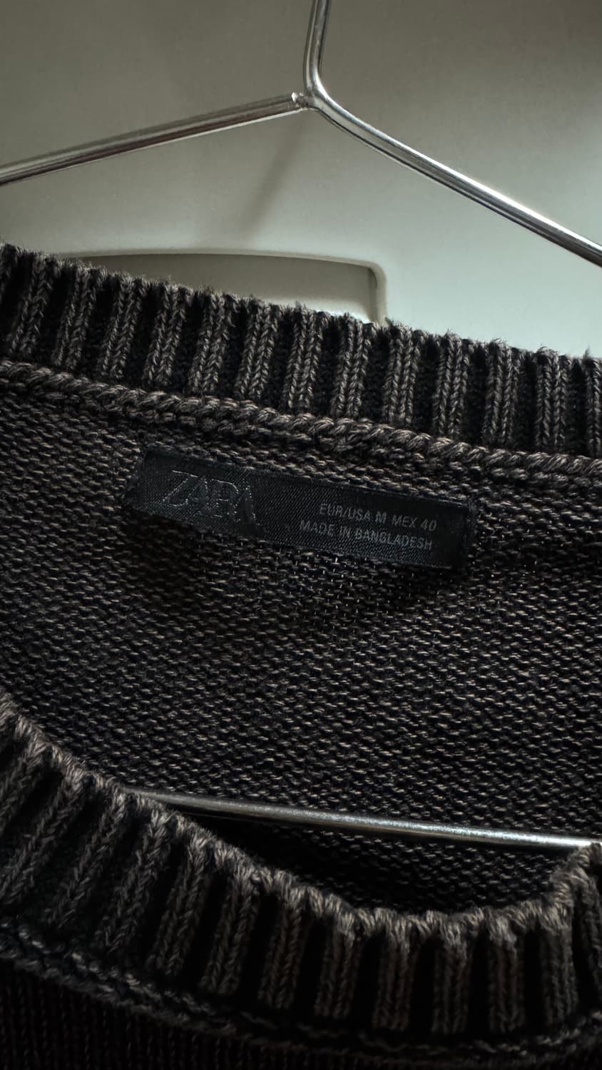 자라 크롭니트 상품이미지2