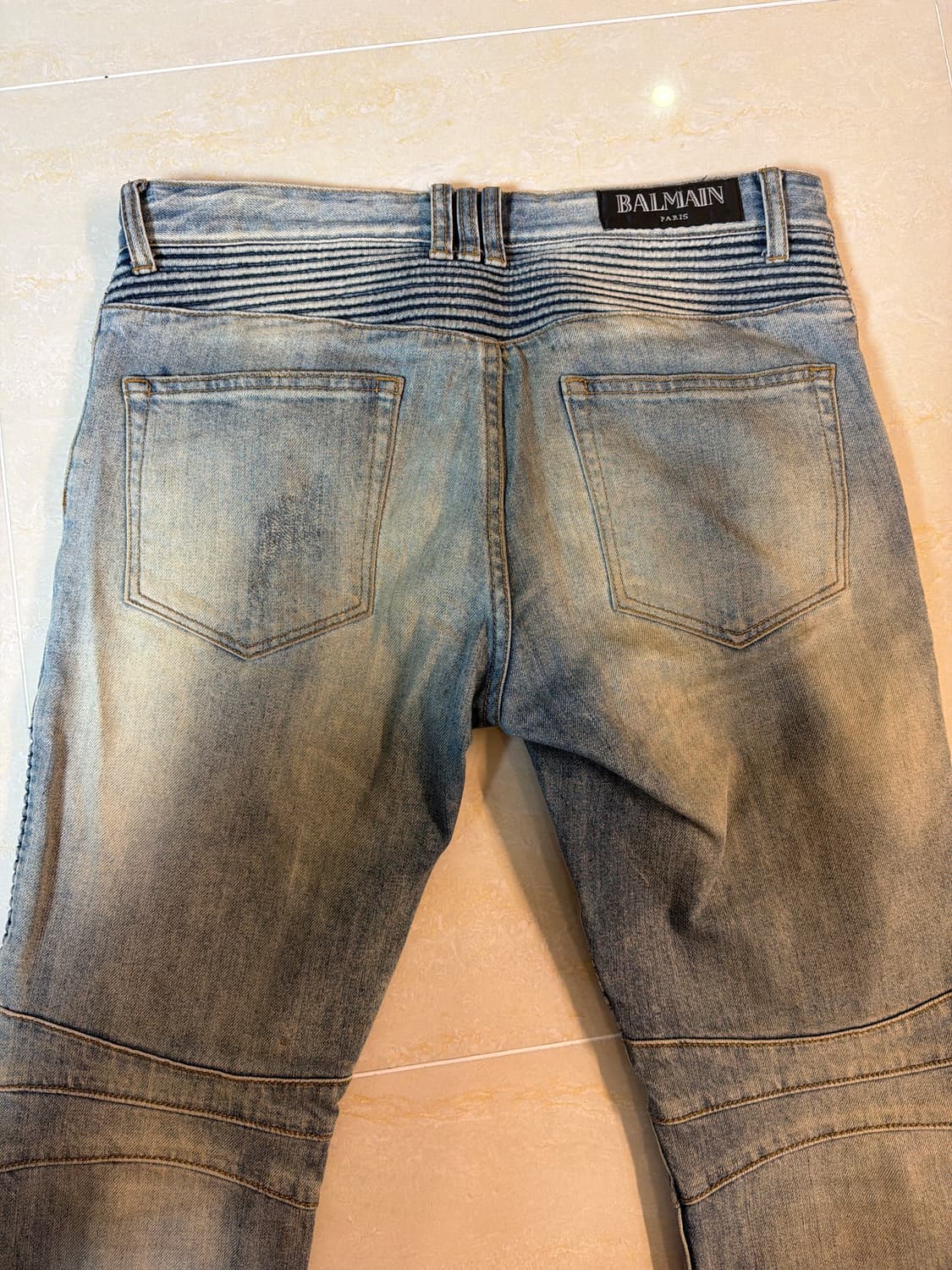 32 발망 바이커진 청바지 상품이미지4