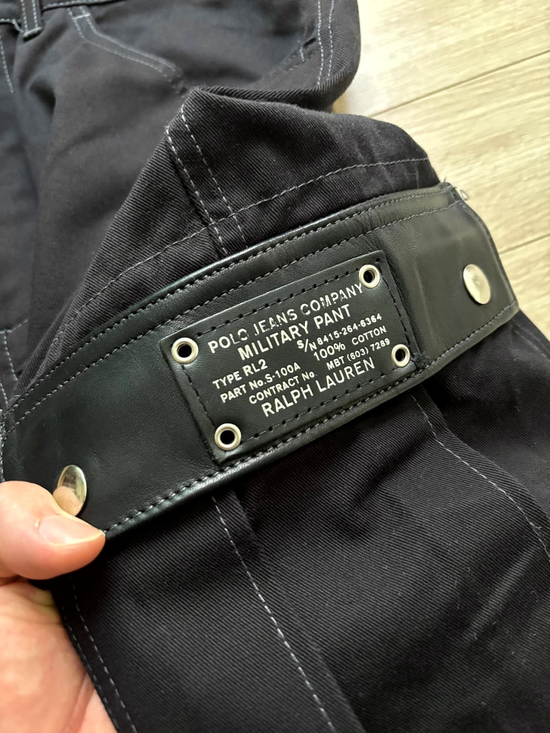 폴로 진스 밀리터리 카고 팬츠 36~37" 상품이미지5