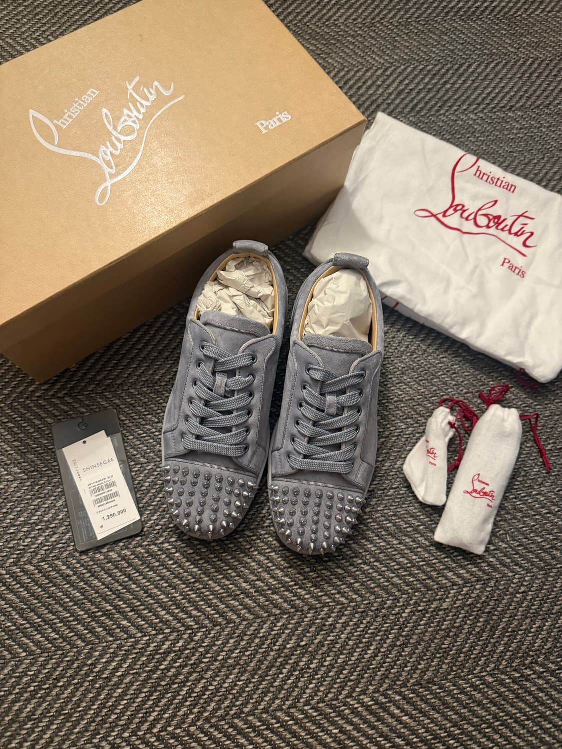 크리스찬 루부탱 주니어 스파이크 39사이즈 상품이미지1