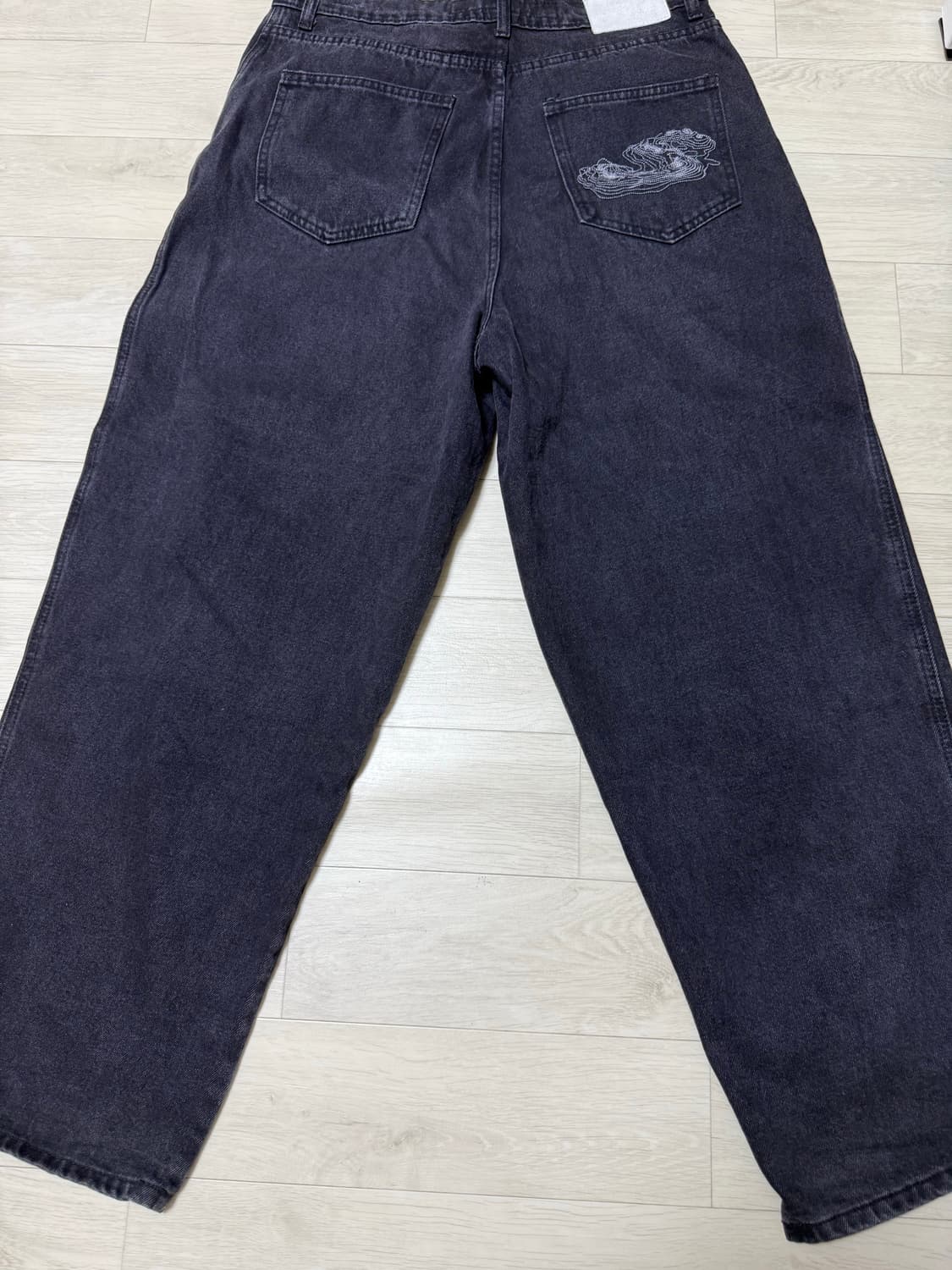 스웨이드 CONTOUR POCKET DENIM [BLACK] 상품이미지1