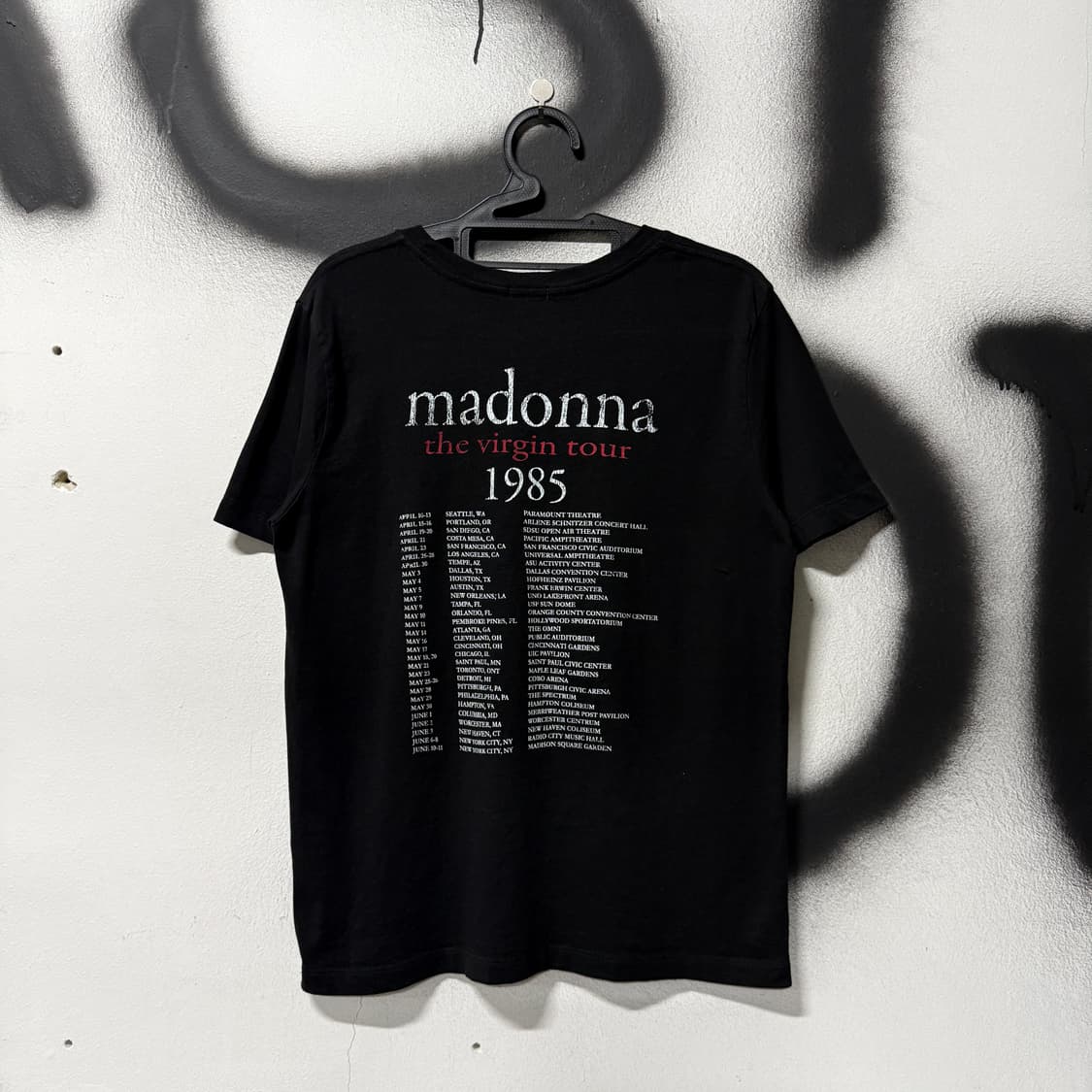 마돈나 x GU Like a Virgin 투어 기념 프린팅 반팔 티셔츠 상품이미지2