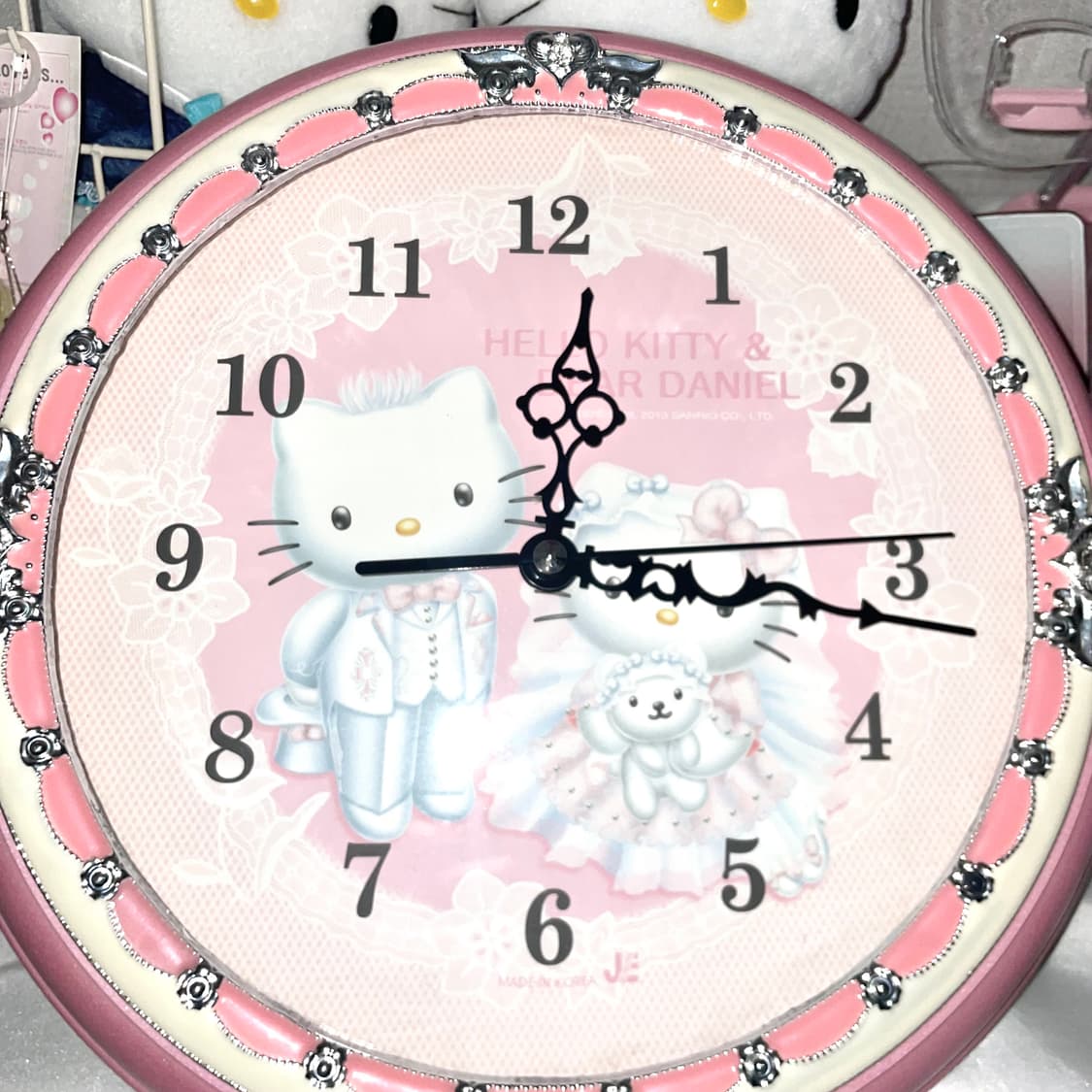 고전 웨딩키티 시계 상품이미지2