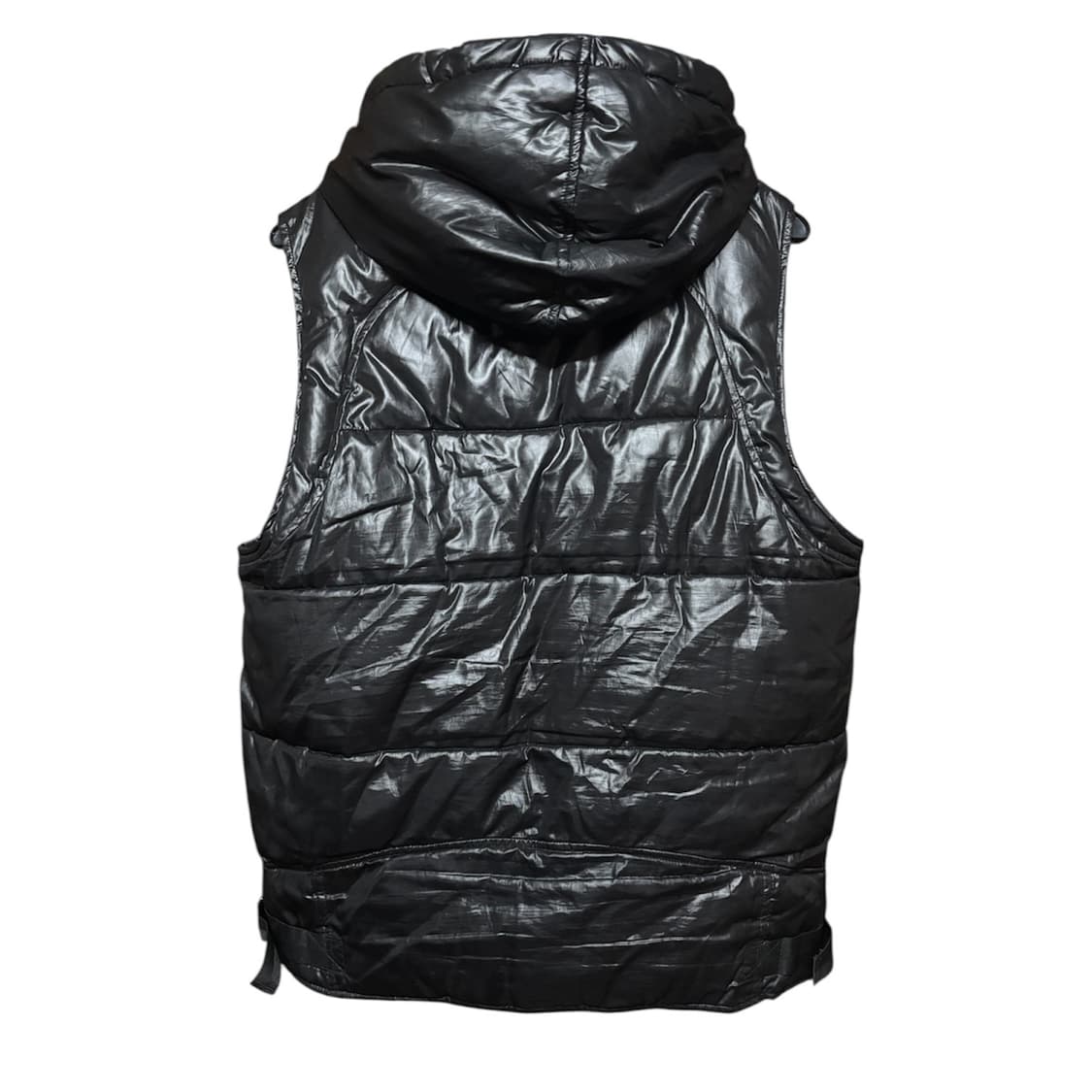 [NII QUALIFIED] 빈티지 니 유광 패딩 베스트 XL 상품이미지3