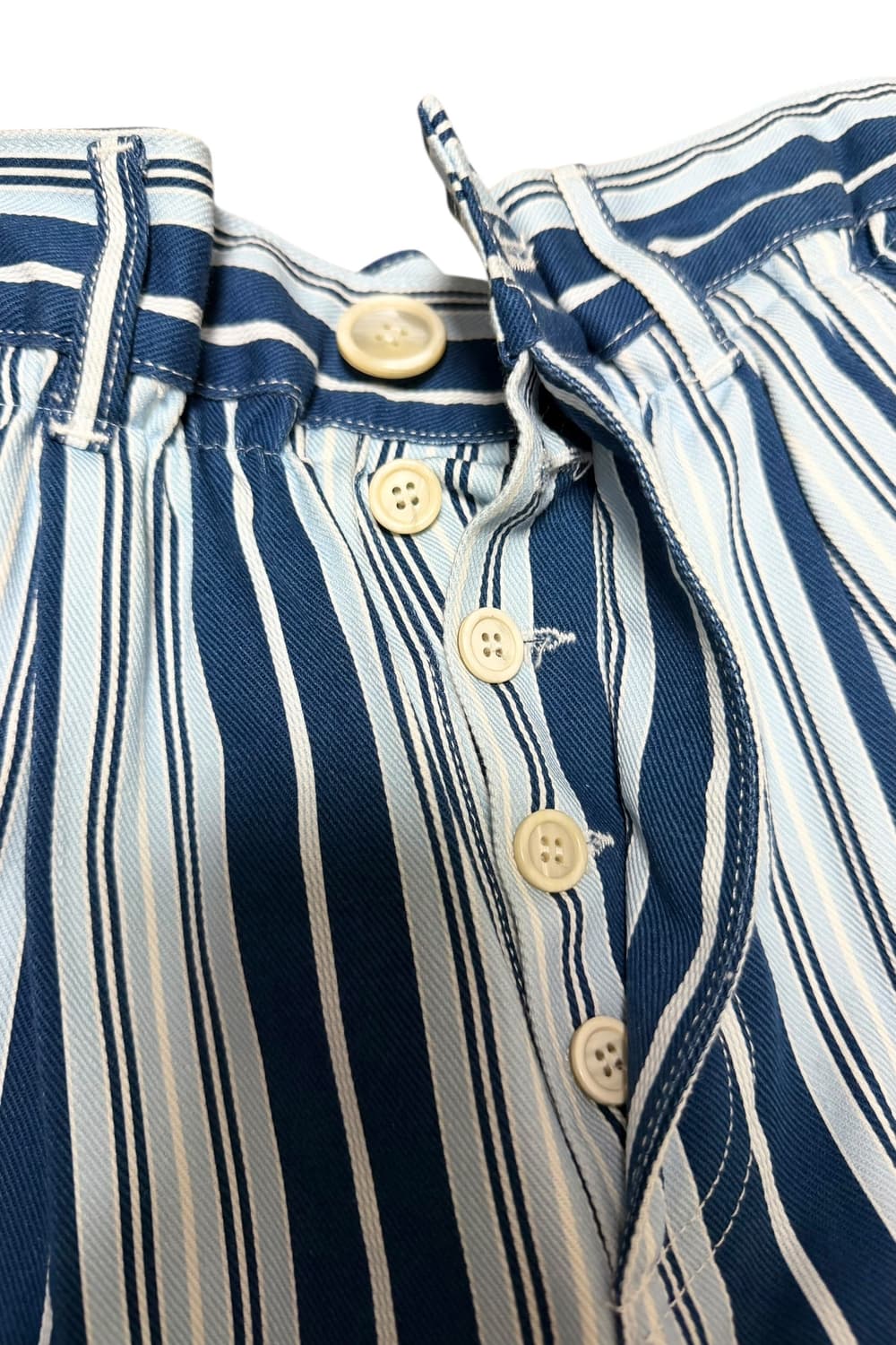 미우미우 20SS 스트라이프 밴딩 와이드 팬츠 상품이미지8