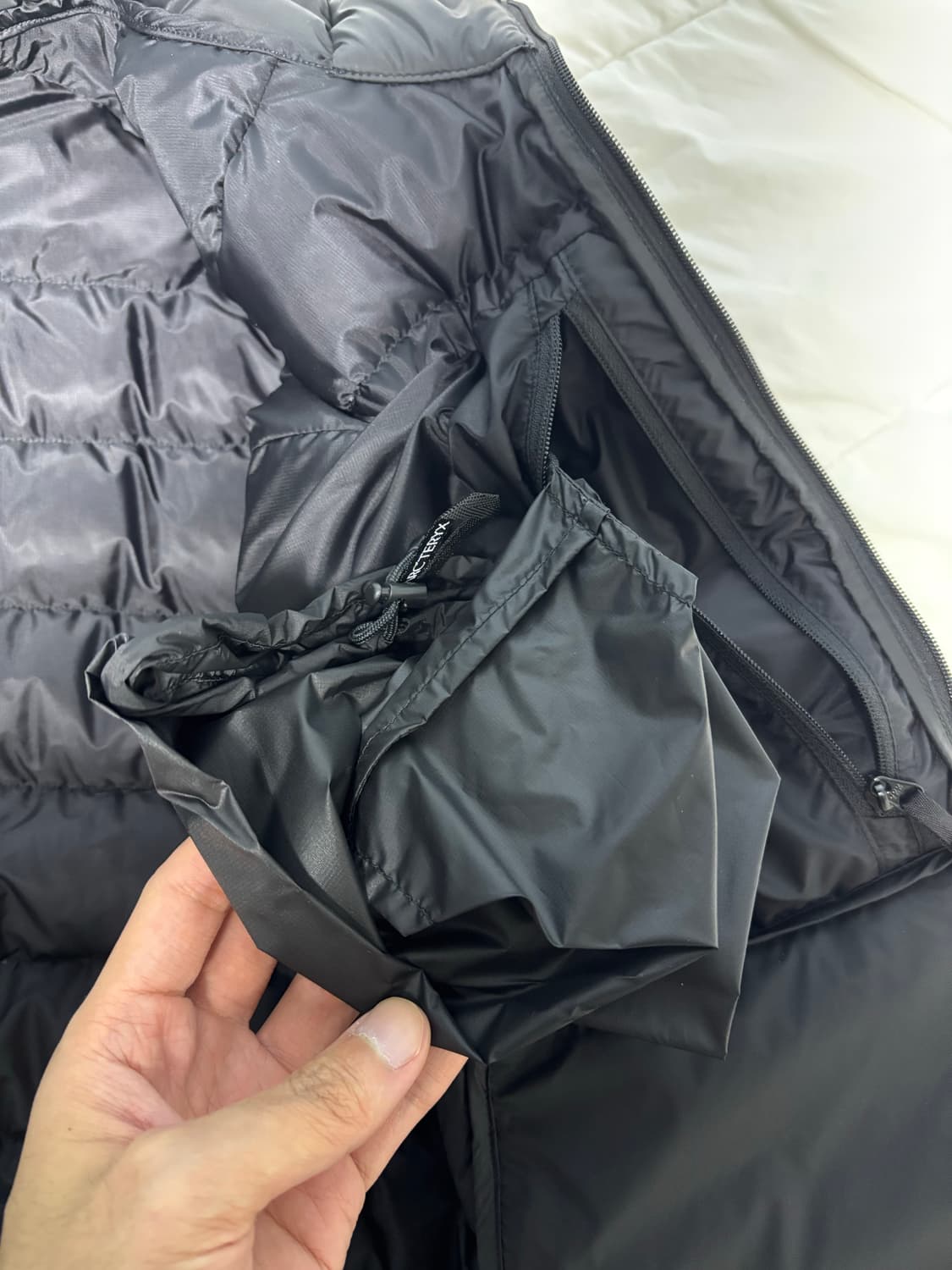 [M] 아크테릭스 세륨 자켓 블랙 논후디 상품이미지5