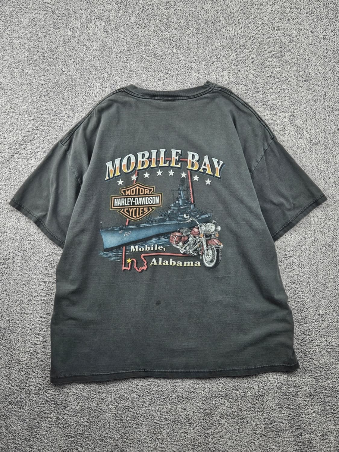 1998 할리데이비슨 빈티지 반팔 티셔츠 ( 2XL추정 ) / 11847 상품이미지1