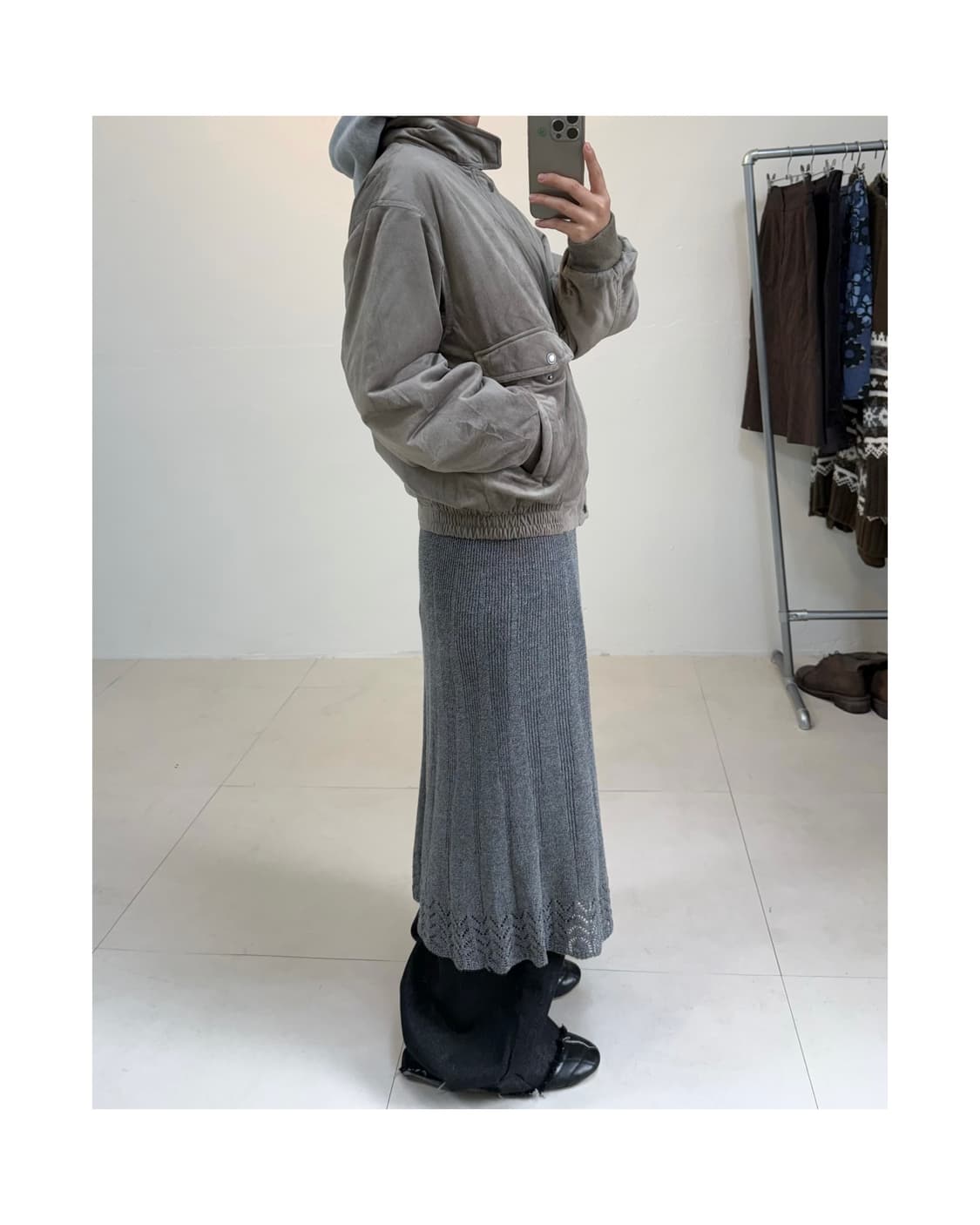 빈티지 벨벳 자켓 상품이미지2