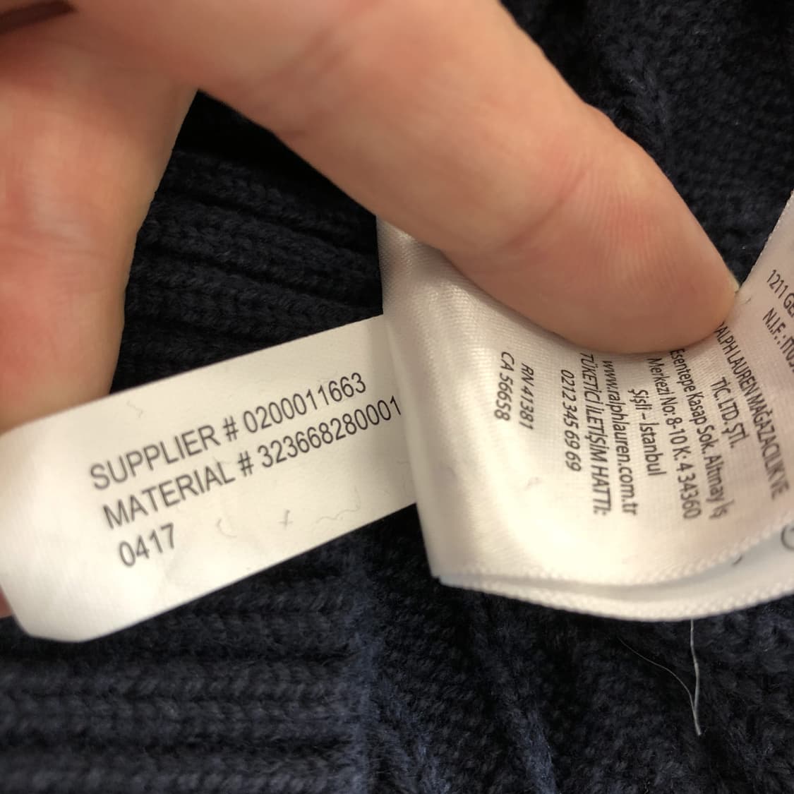 폴로 랄프로렌 케이블니트 55  상품이미지7