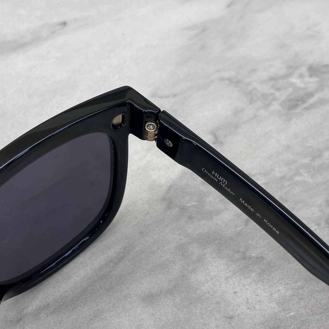 B98 흄 HUM 와이드 블랙 소두 미러 선글라스 상품이미지3