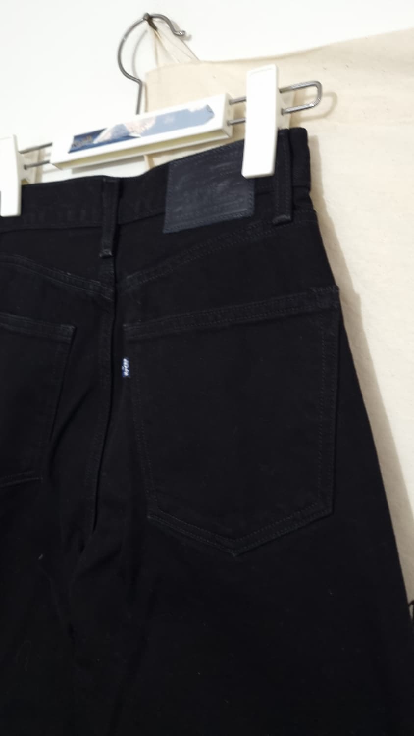 LEVI'S 뉴 풀 플레어 블랙 데님 팬츠 24 상품이미지6
