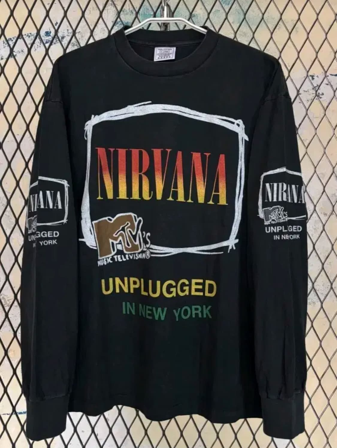 너바나 빈티지밴드티 상품이미지1