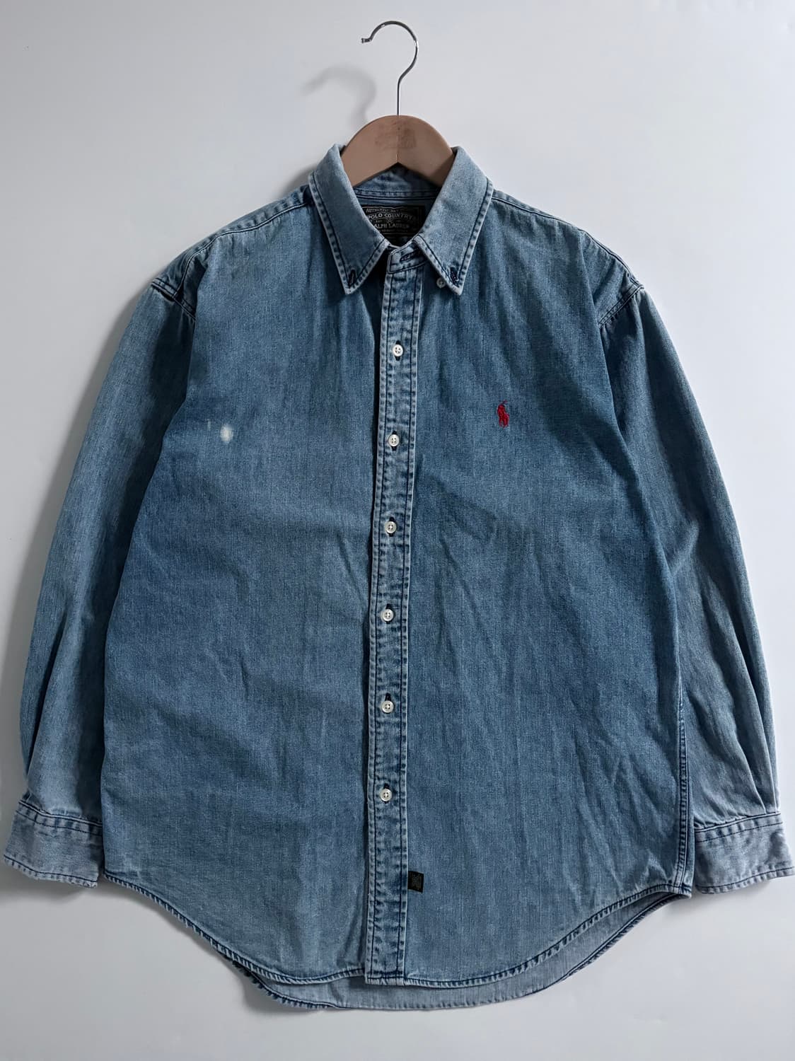 Polo 폴로 컨트리 90s 데님 셔츠 상품이미지1