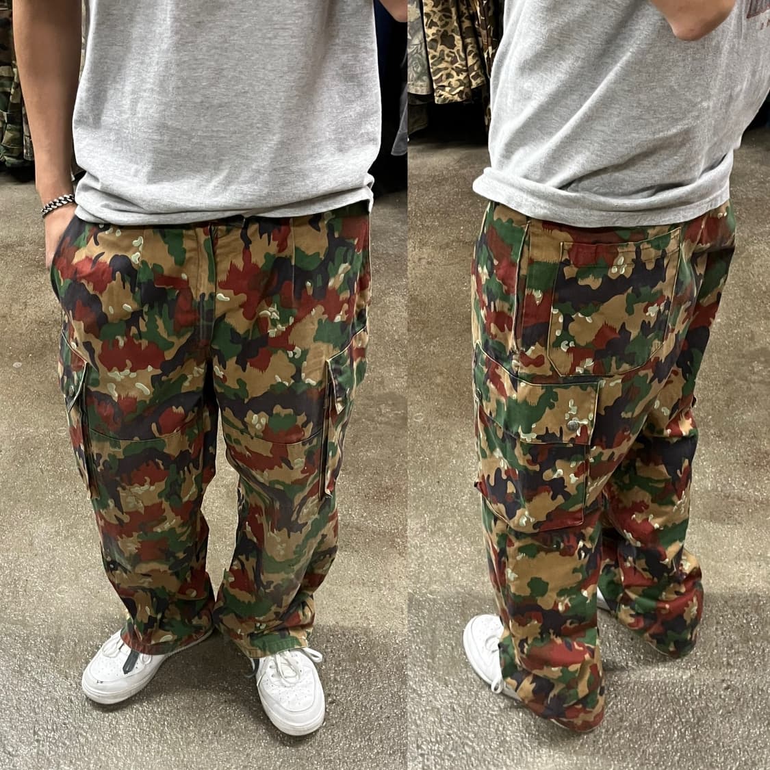 80s 스위스군 M83 필드 팬츠 (33”) 상품이미지1