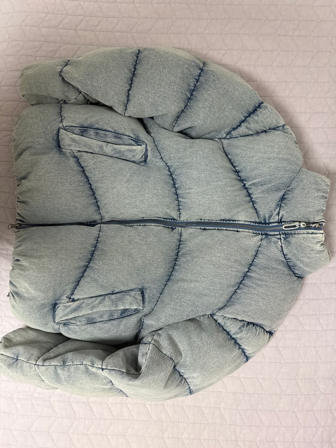 위캔더스 데님패딩L 상품이미지1