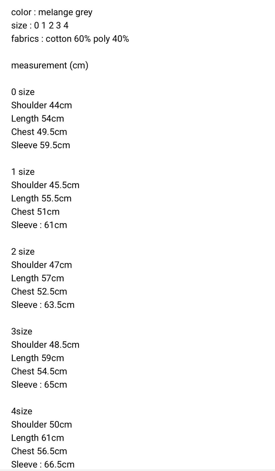 머듈 후드집업 3사이즈 그레이 상품이미지2