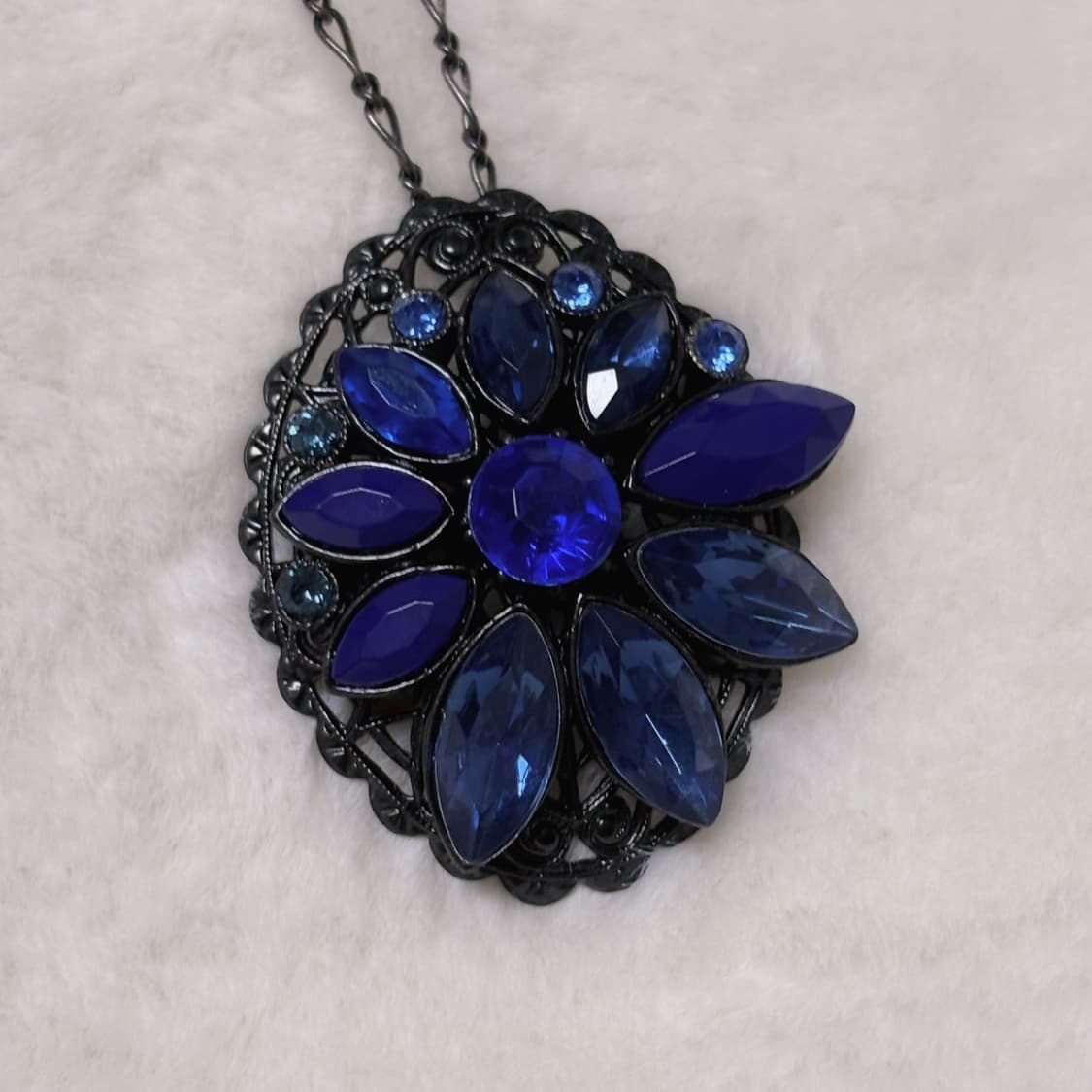 Anna Sui 안나수이 아카이브 페어리 보석 브로치 레이어드 목걸이 상품이미지2