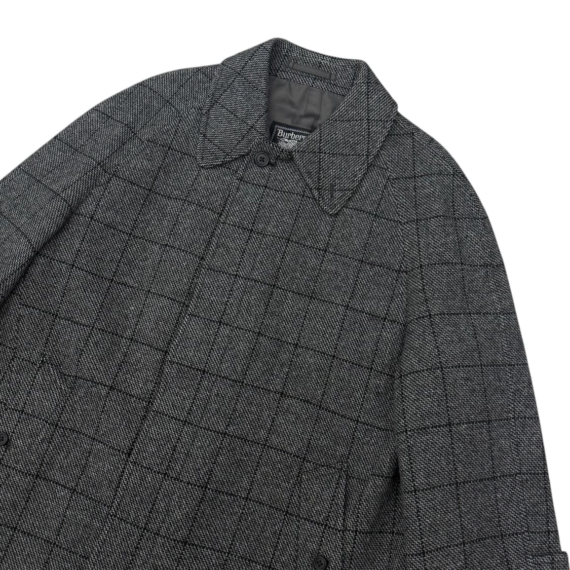 버버리 체크 발마칸 울코트 상품이미지5