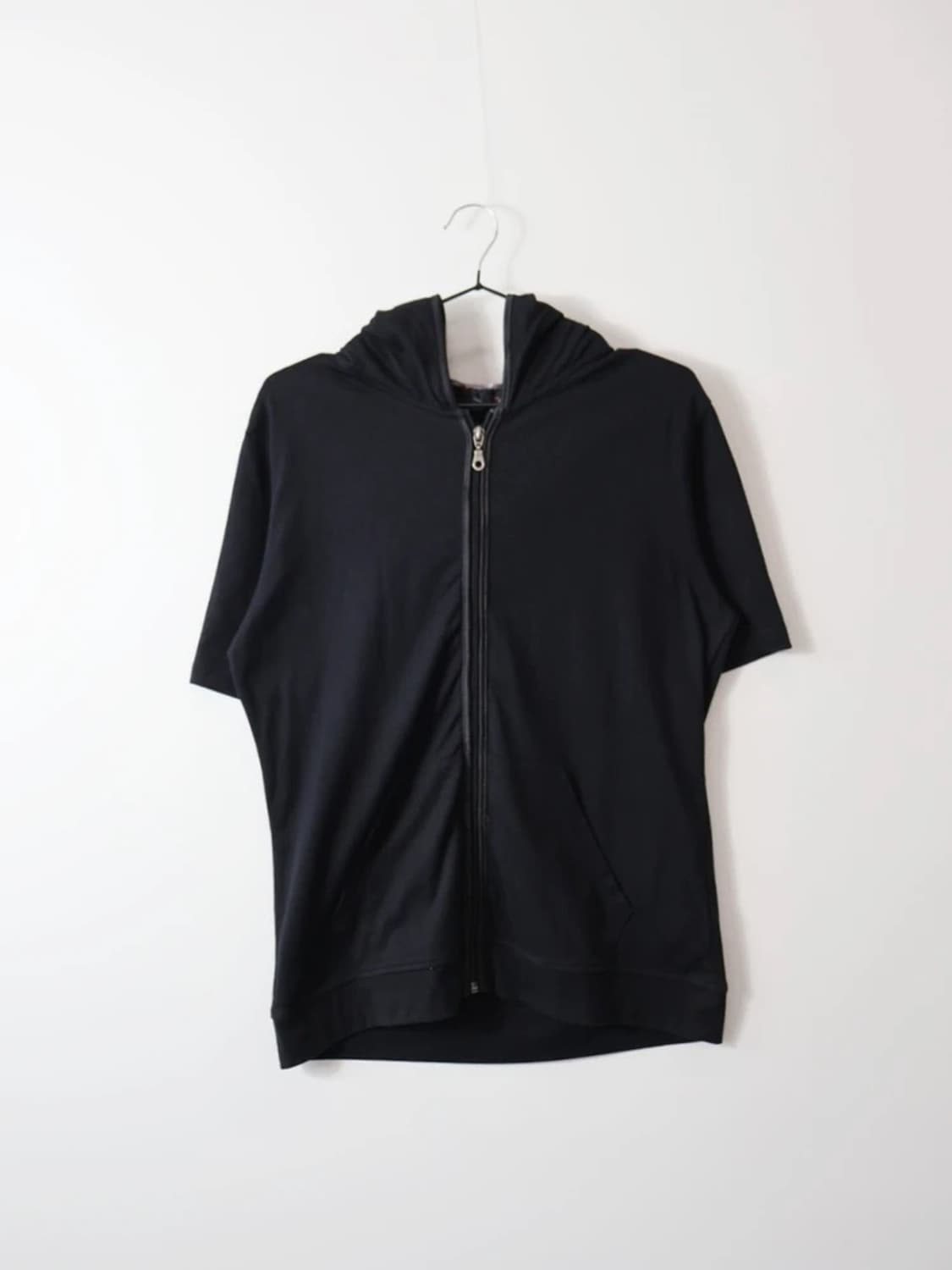 Doublefocus Black Short Sleeve Hoodie 상품이미지3