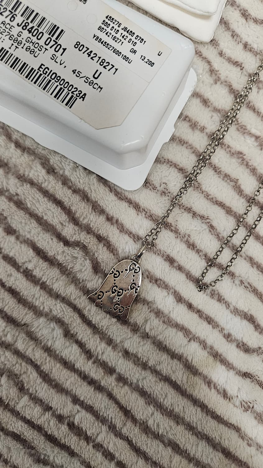 구찌 고스트 목걸이 상품이미지2