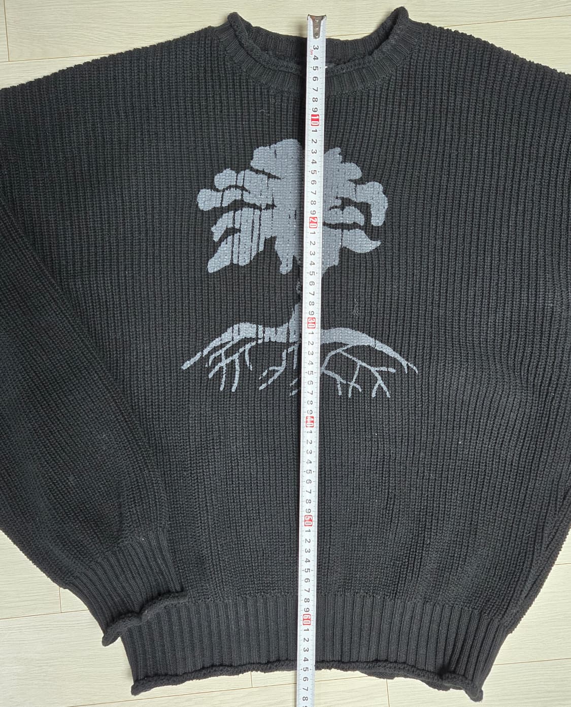  우알롱(Wooalong)의 호프트리 트랙해치 니트 상품이미지5