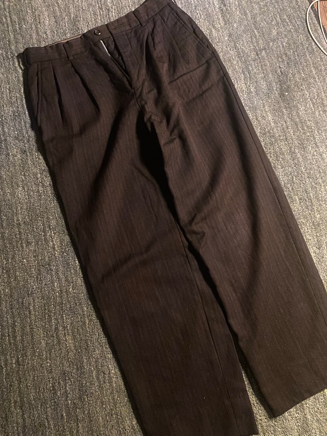 꼼데가르송 브라운 팬츠 상품이미지1