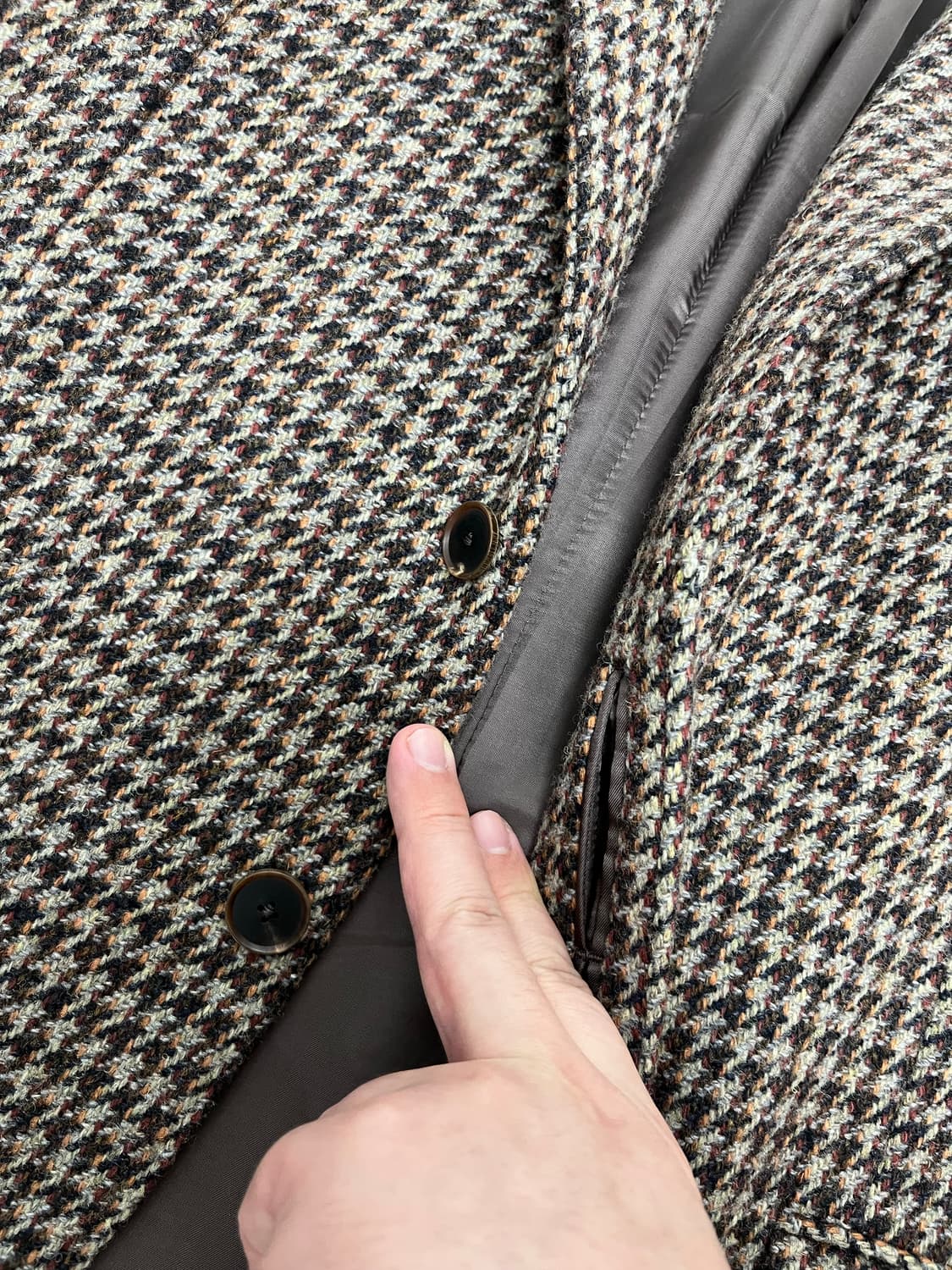 [5]AURALEE 하운드투스 체크 블레이저 상품이미지2