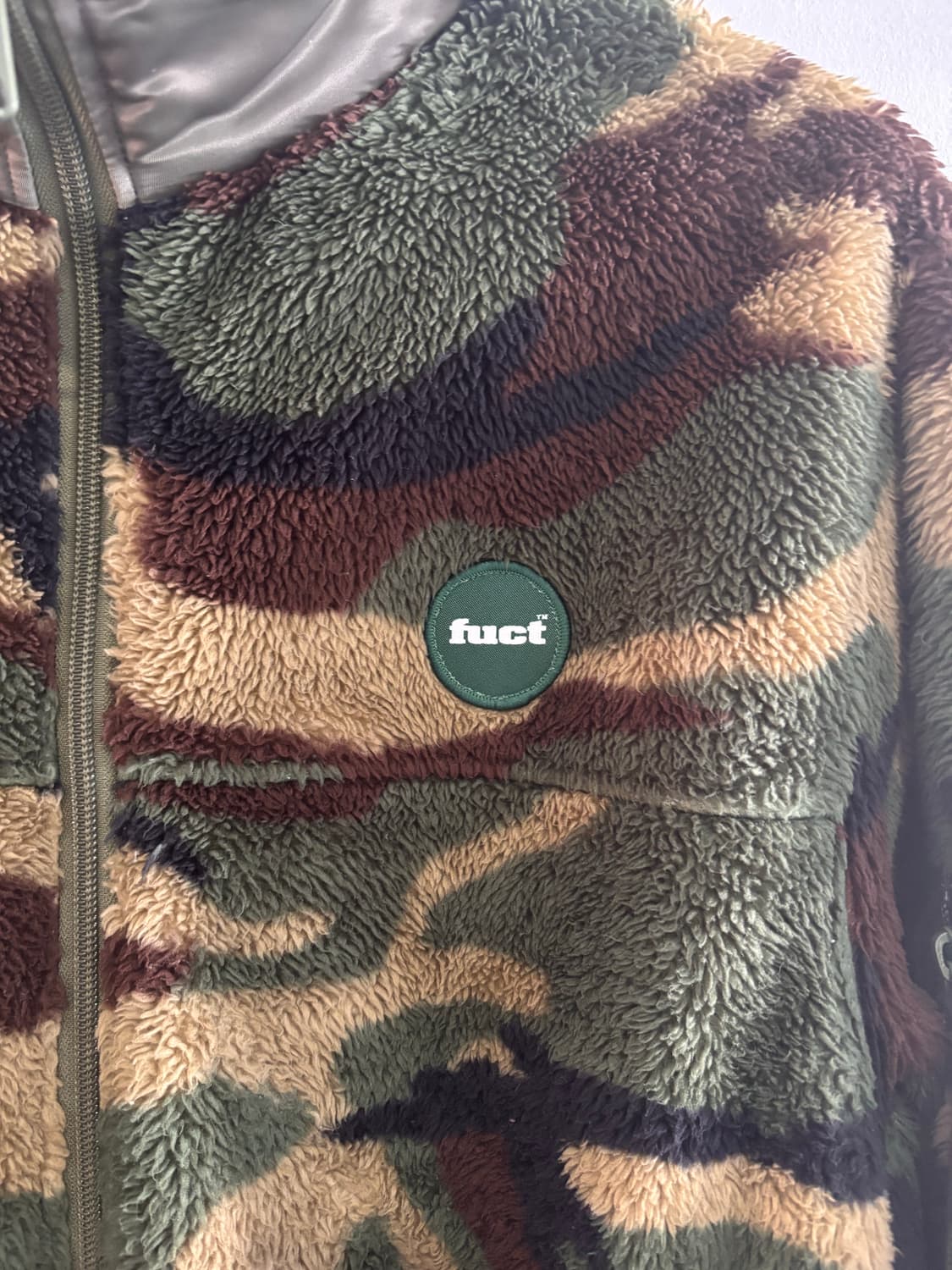 Fuct fleece camo jacket 상품이미지2